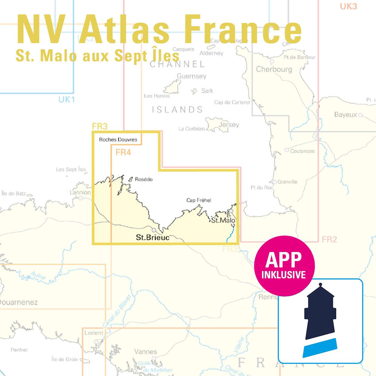 NV Charts France FR3 - St. Malo aux Sept Isles