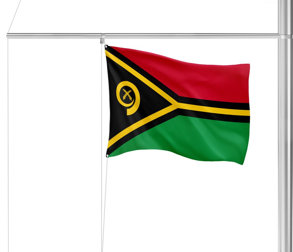 Gastlandflagge Vanuatu 20X30cm