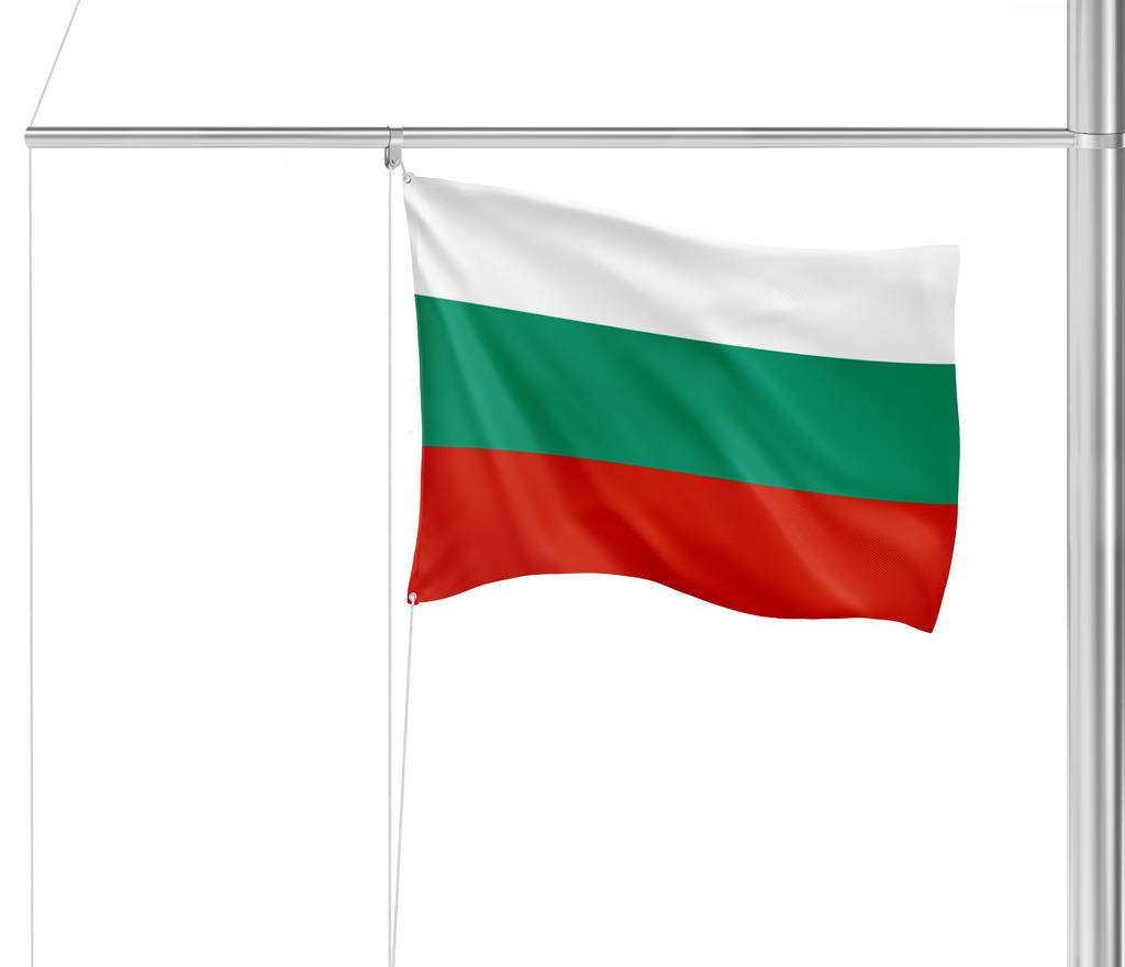 Gastlandflagge Bulgarien 20x30cm