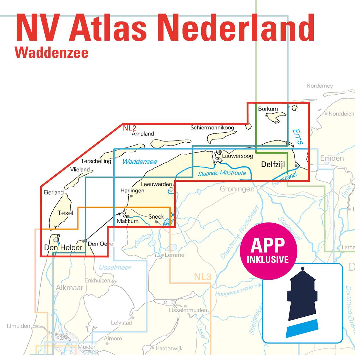 ABO - NV Charts Nederland NL2 - Waddenzee
