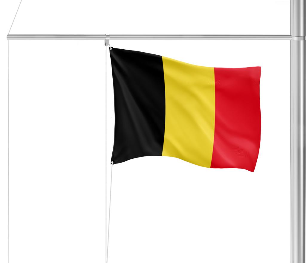 Gastlandflagge Belgien 30X45cm