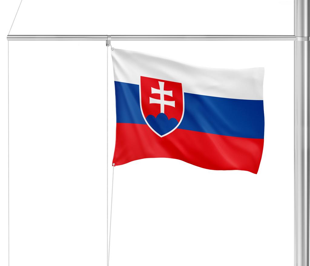 Gastlandflagge Slowakei 20X30cm