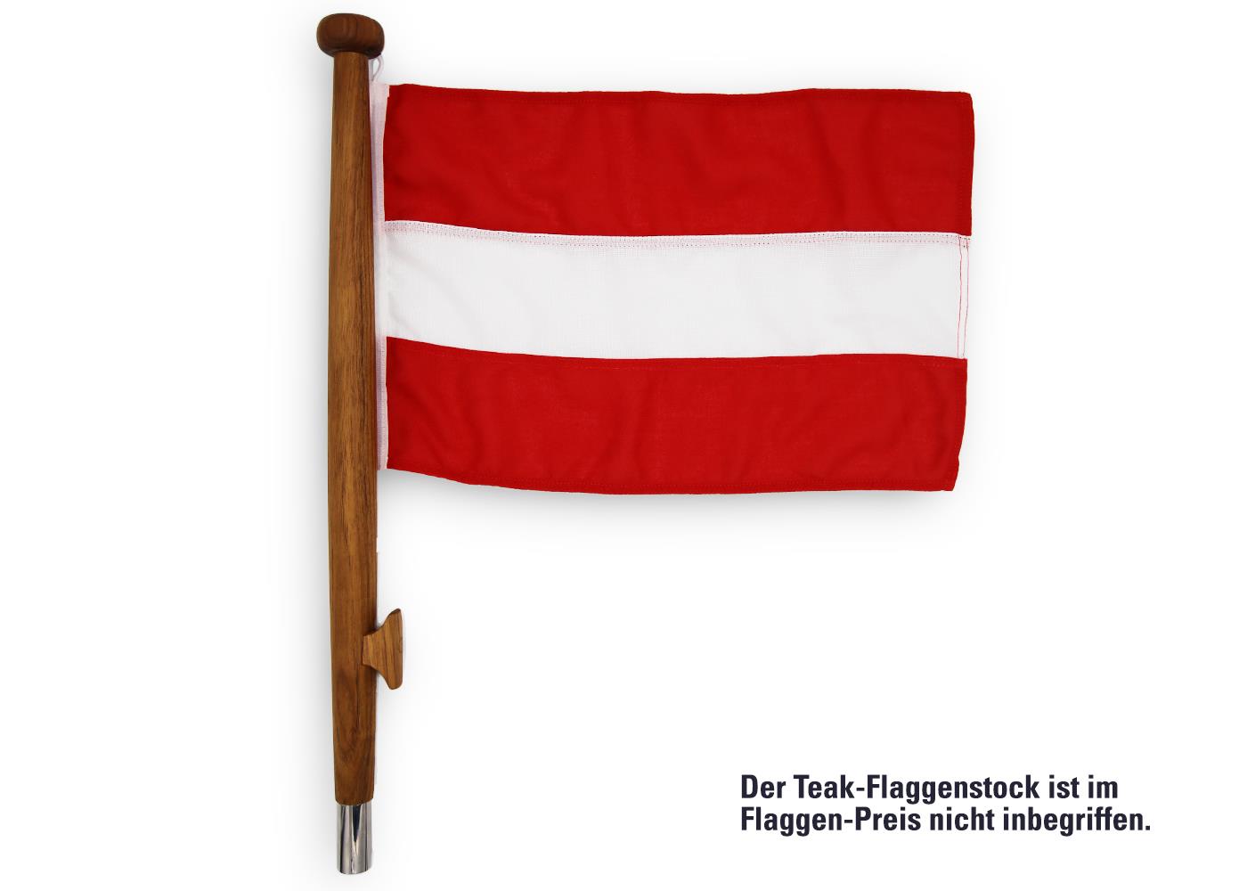Gastlandflagge Lettland in 30x45cm