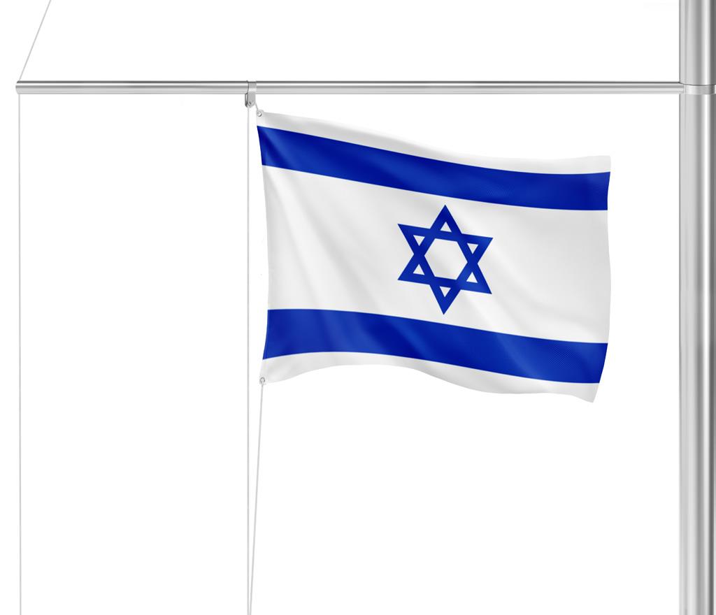 Gastlandflagge Israel 30X45cm