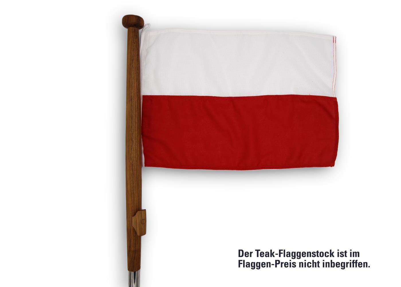 Gastlandflagge Polen 20X30cm