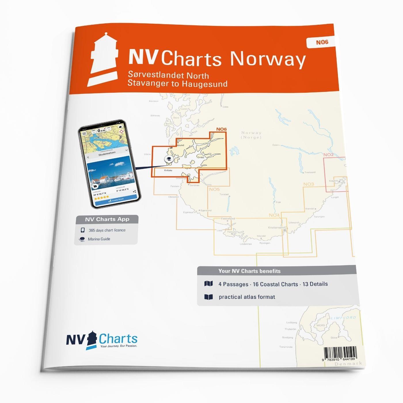 NV Atlas Norway NO6 - Sørvestlandet North - Stavanger to Haugesund
