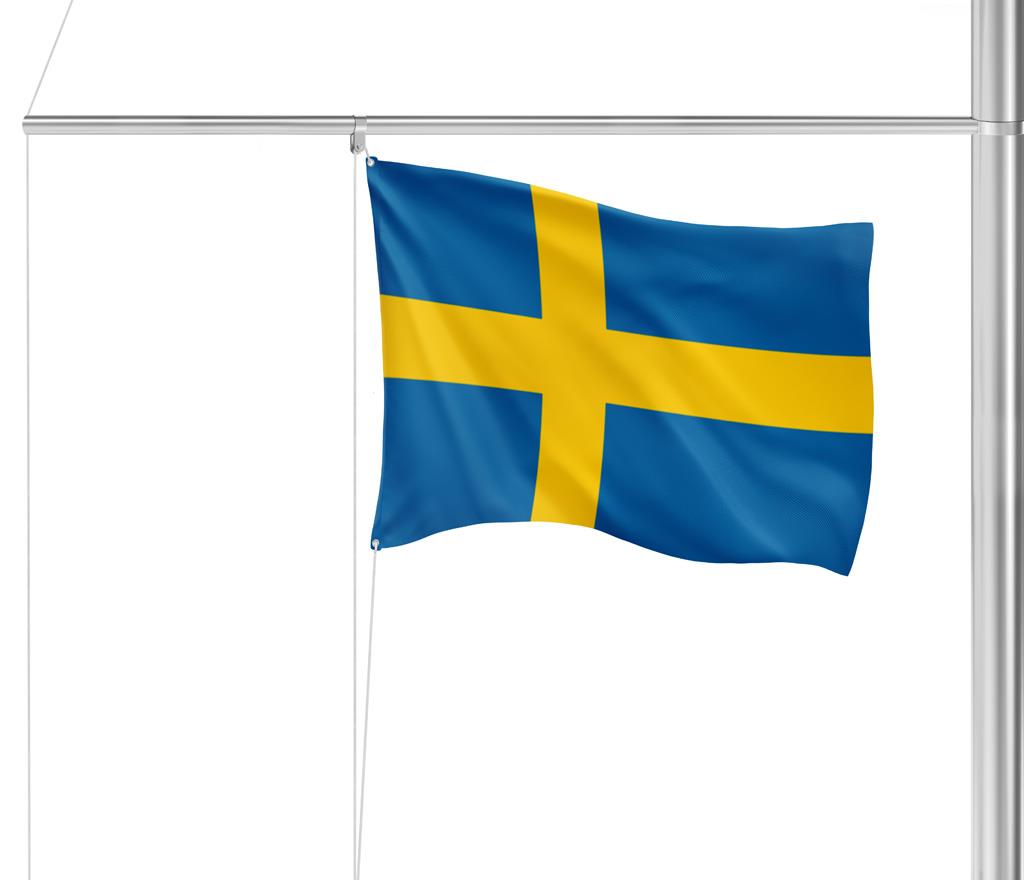 Gastlandflagge Schweden 30X45cm
