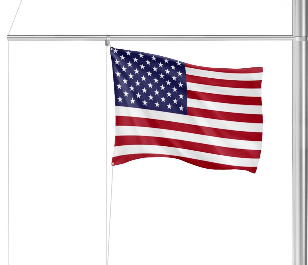 Gastlandflagge USA 20X30cm