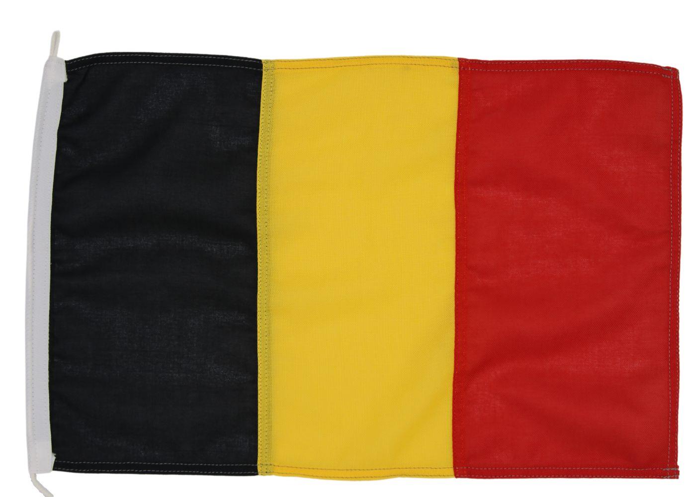 Gastlandflagge Belgien 20X30cm