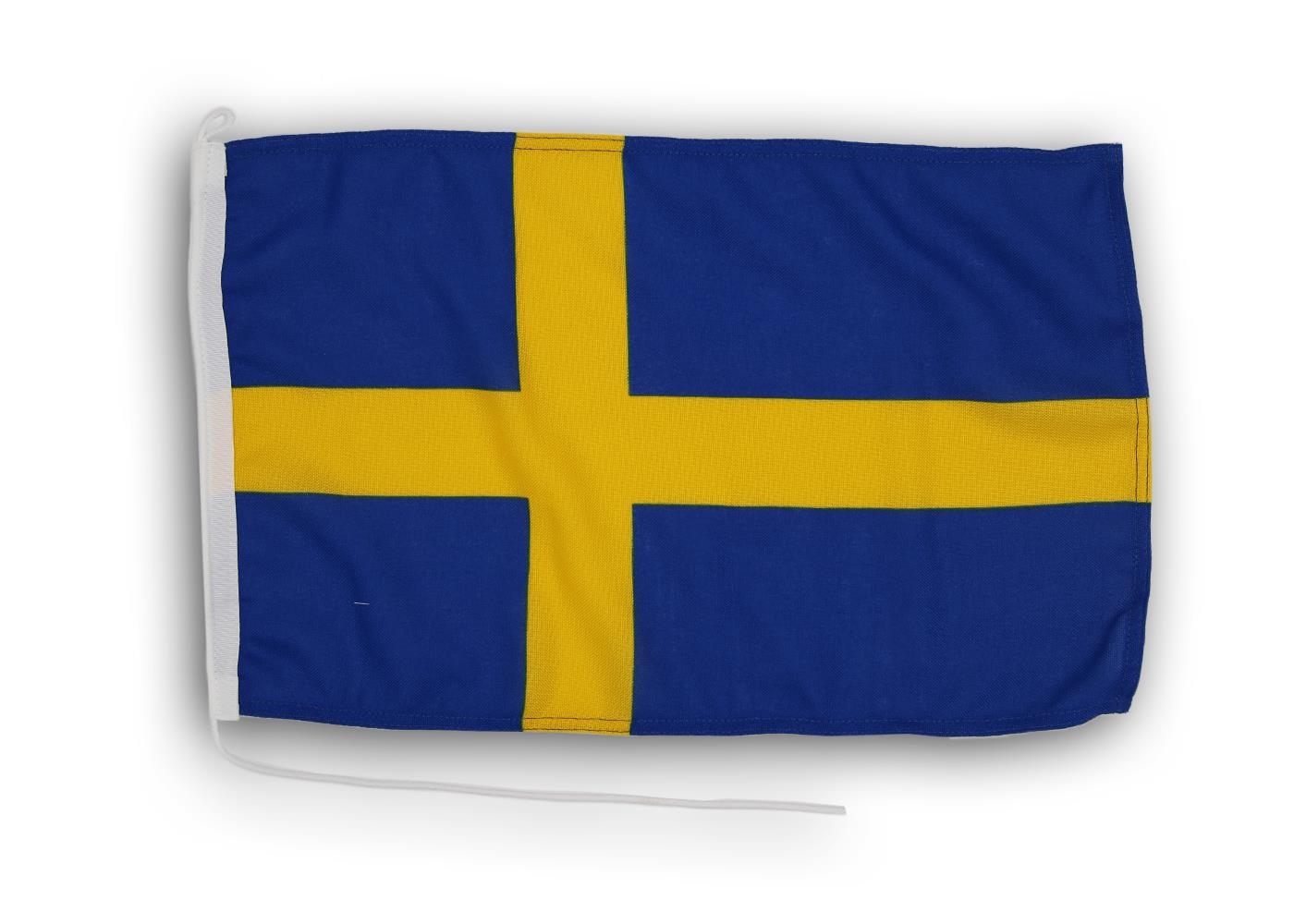 Gastlandflagge Schweden 30X45cm