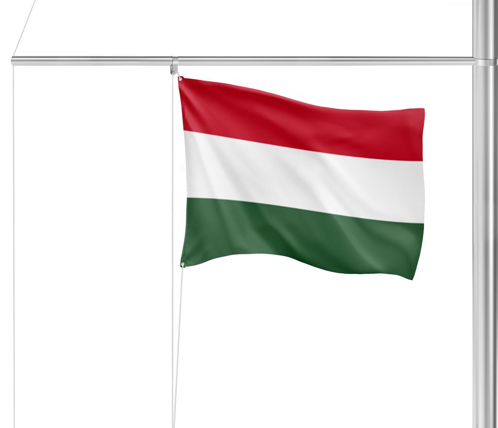 Gastlandflagge Ungarn 30x45cm