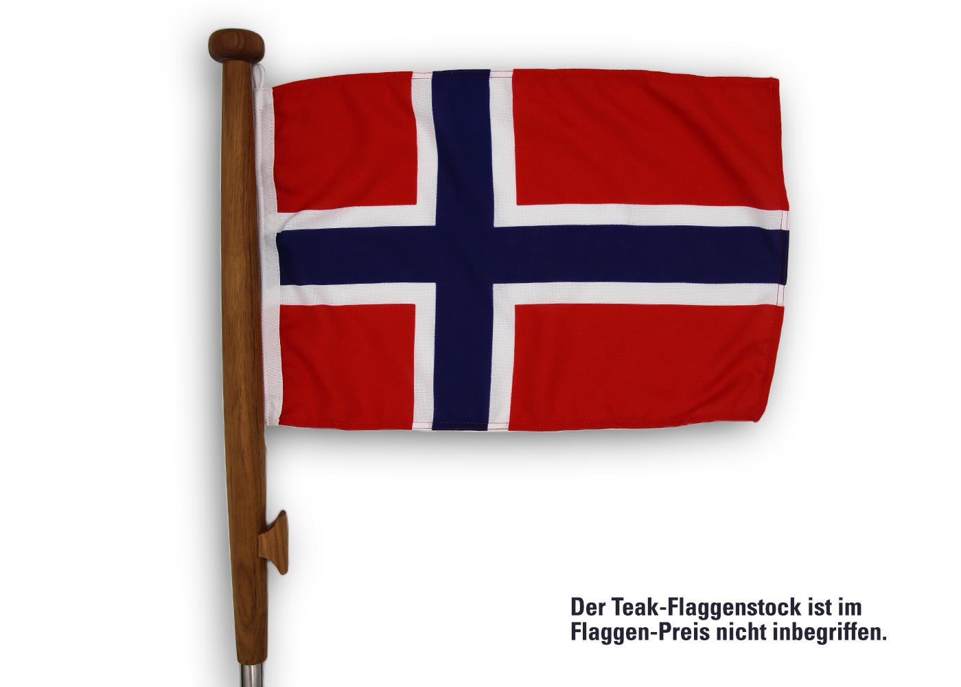 Gastlandflagge Norwegen 20X30cm