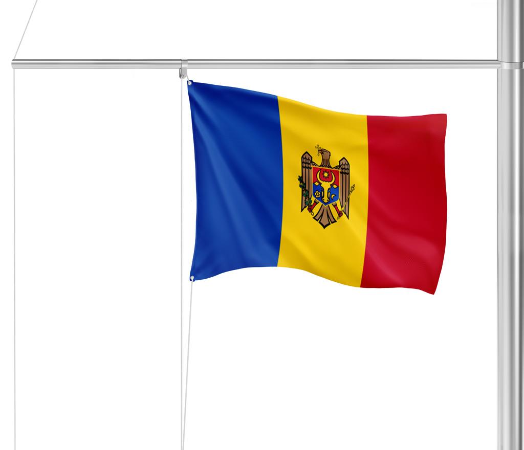 Gastlandflagge Moldawien 20x30cm