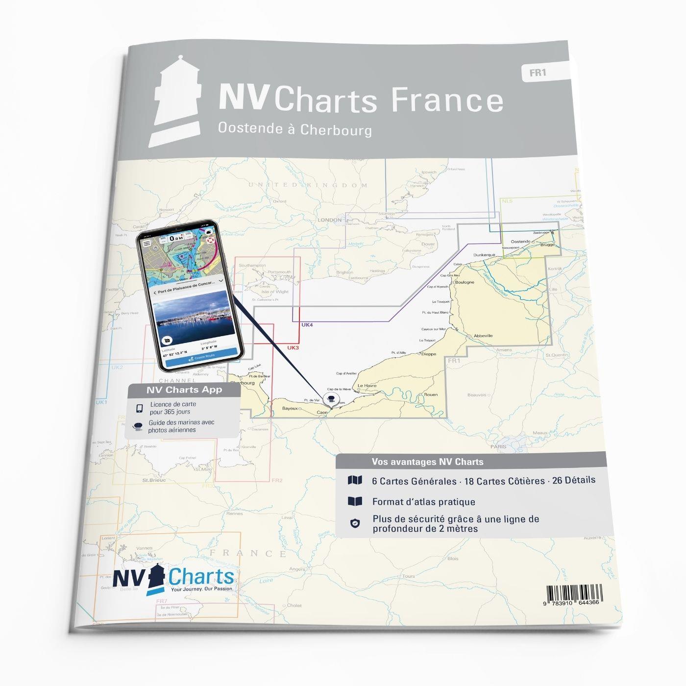 NV Atlas Frankrijk FR1 - La Manche - Oostende a Cherbourg
